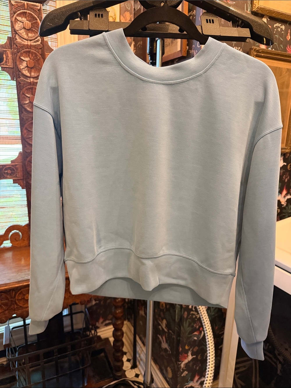 2 Lululemon Light Blue Crewneck Sweatshirt